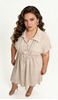 Picture of PLUS SIZE LIGHT EMDROIDERED DRESS